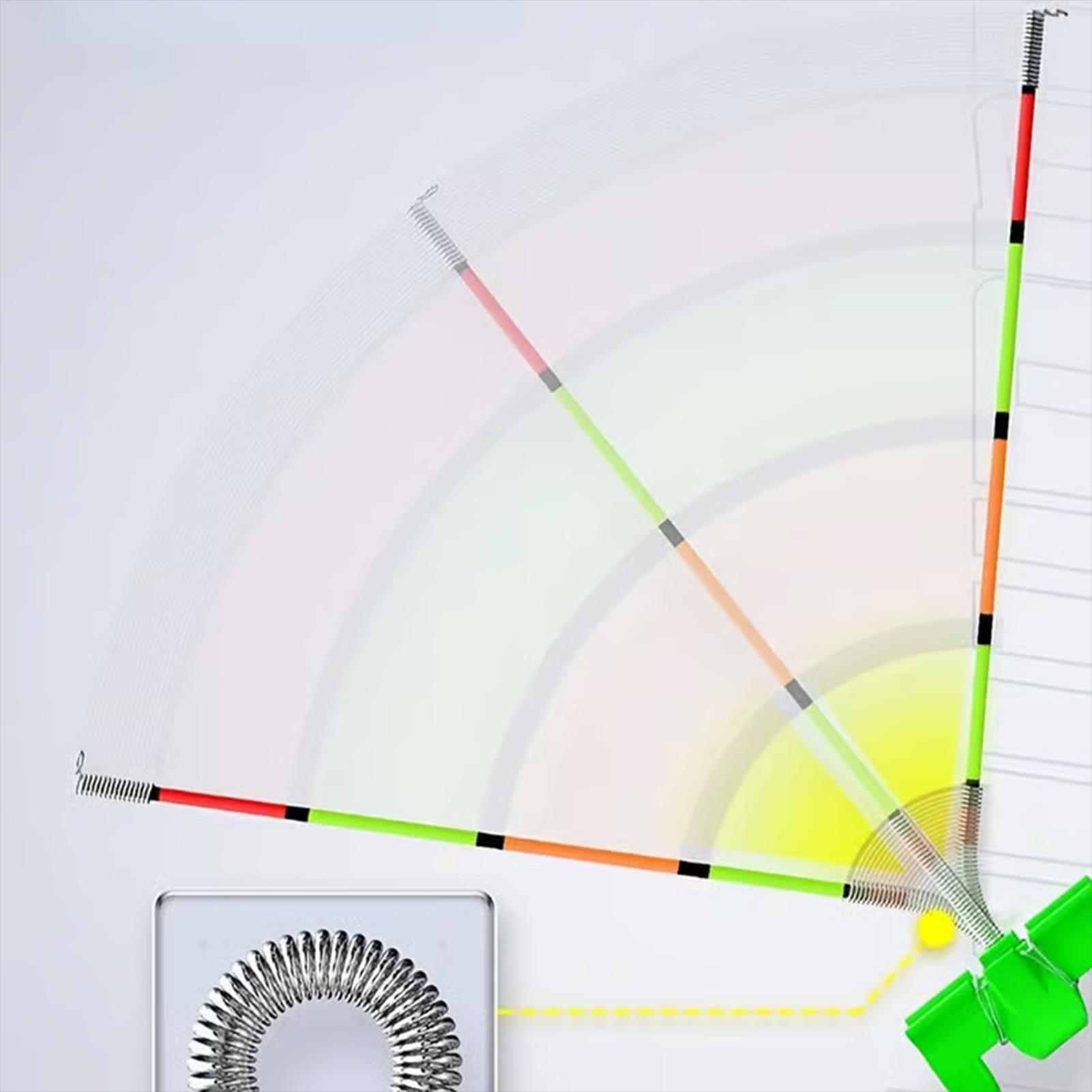 Ice Fishing Tip Up - Visalarm 3 stuks Hoge gevoeligheid Weerbestendig