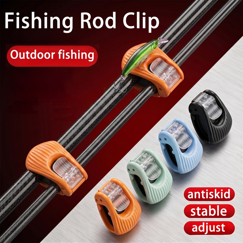 Fishing Equipment Cheap - 4 stuks/set, universele hengelclip, snel te